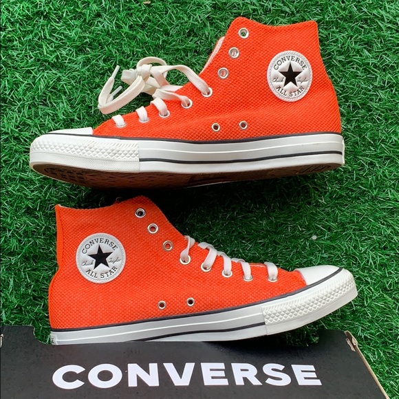 CONVERSE CTAS HI BOLD MANDARIN/FUEL ORANGE MEN’S - Picture 13 of 16